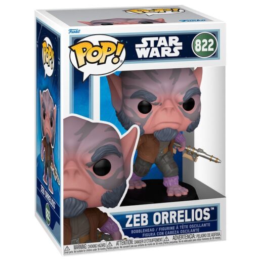 POP figure Star Wars Mandalorian & Grogu Zeb Orrelios