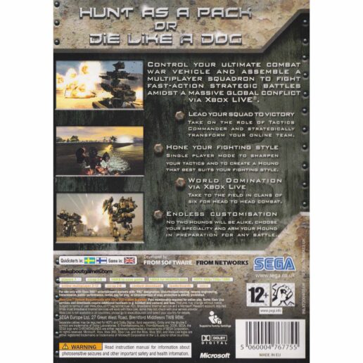 Chromehounds Xbox 360 Swedish (Begagnad)