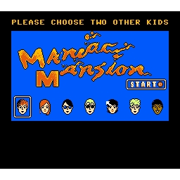 Maniac Mansion Nintendo NES SCN (Begagnad)