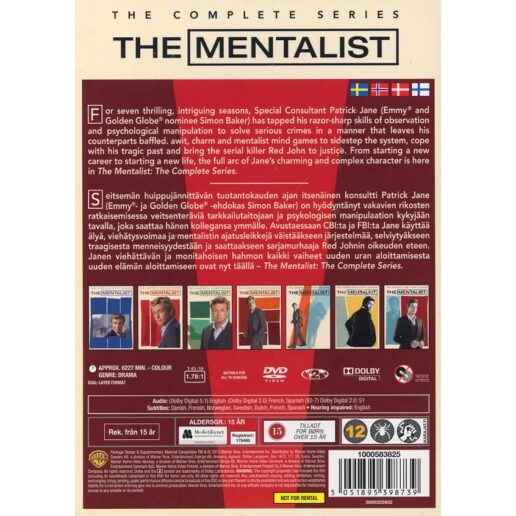 The Mentalist The Complete Series DVD (Begagnad)