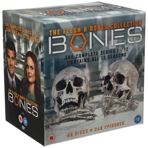 Bones The Flesh & Bones Collection Season 1-12 DVD (Begagnad)
