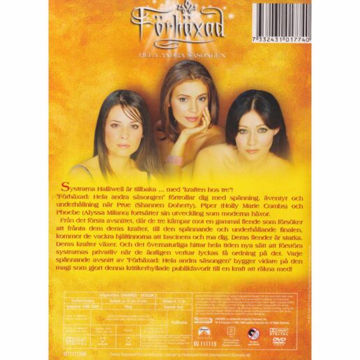 Förhäxad Hela andra säsongen DVD (Begagnad)