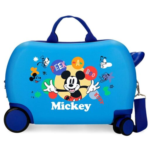 Disney Mickey Peek A Boo ABS trolley suitcase 45cm
