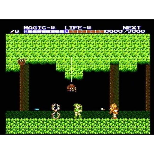 Zelda II The Adventure of Link Nintendo NES DAS (Begagnad)