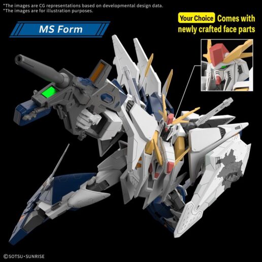 Gundam MSG: Hathaway: The Sorcery of Nymph Circe HG 1/144 XI Gundam Hathaway Nymph model kit