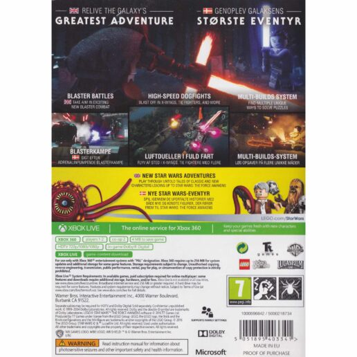 Lego Star Wars The Force Awakens Xbox 360 (Begagnad)