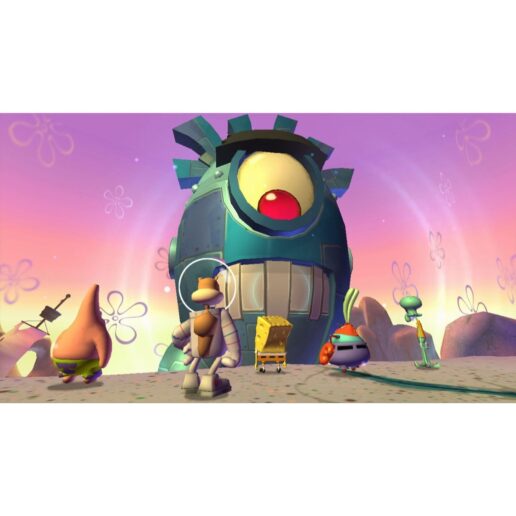SpongeBob Squarepants Planktons Robotic Revenge Xbox 360 Nordic (Begagnad)