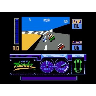 Days of Thunder Nintendo NES SCN (Begagnad)