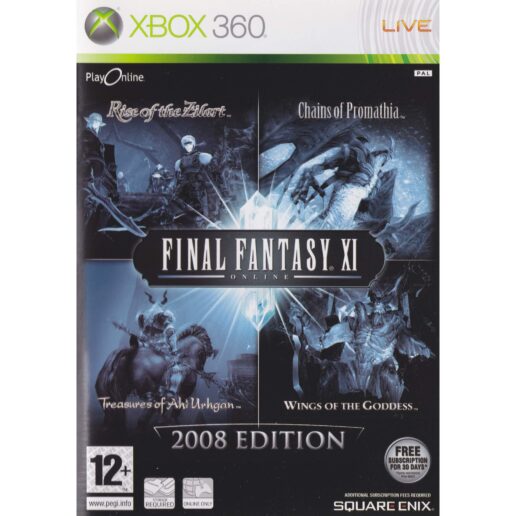 Final Fantasy XI Online 2008 Edition Xbox 360 (Begagnad)