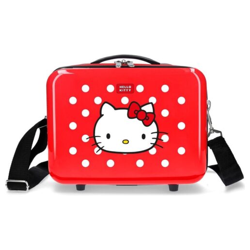 Hello Kitty Castle Of Hello Kitty ABS adaptable beauty case 29cm