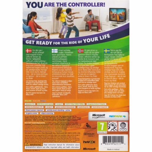 Kinect Joyride Xbox 360 Kinect Nordic (Begagnad)