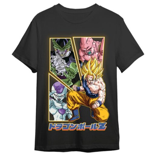 Dragon Ball Z Villains & Goku adult t-shirt
