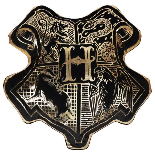 Harry Potter Hogwarts Crest velvet cushion
