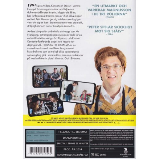 Tillbaka till Bromma DVD (Begagnad)