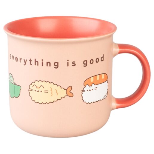 Pusheen Sushi Roll premium mug