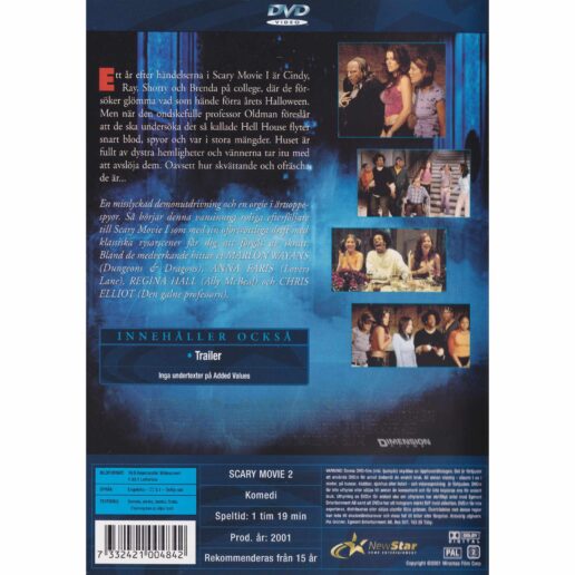 Scary Movie 2 DVD (Begagnad)