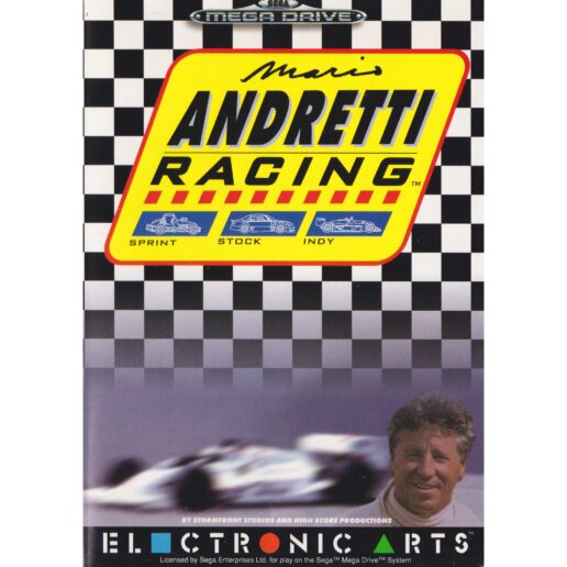 Mario Andretti Racing Sega Mega Drive (Begagnad)