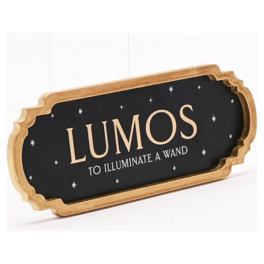 Harry Potter Lumos sign