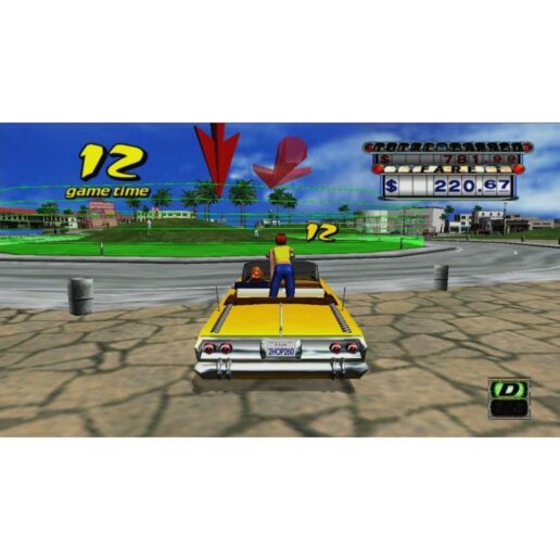 Crazy Taxi Playstation 2 PS2 (Begagnad)