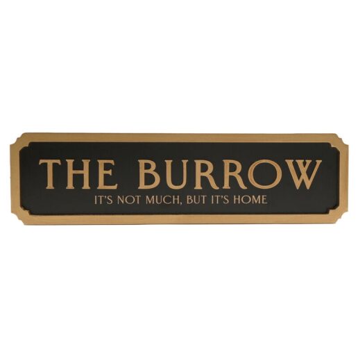 Harry Potter The Burrow sign