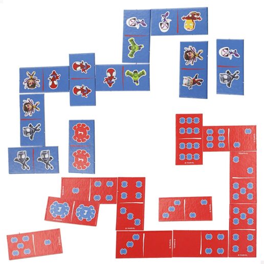 Marvel Spidey and the Amazing Friends domino game