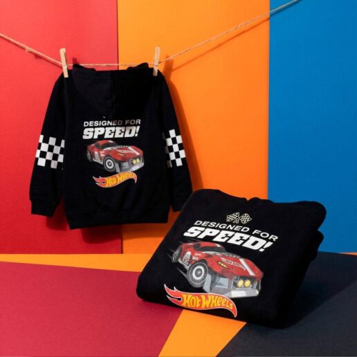 Hot Wheels zipper hoodie