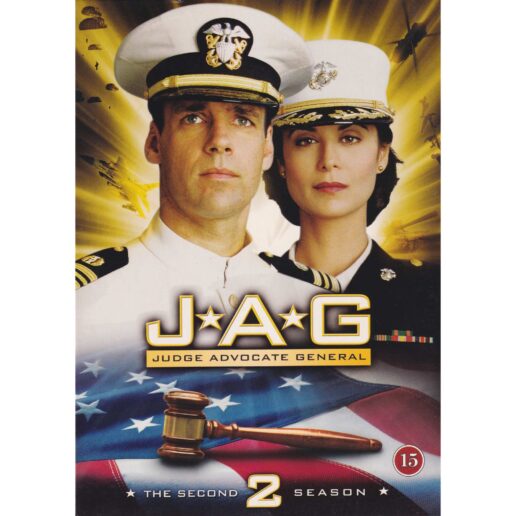 JAG - På heder och samvete The Second Season DVD (Begagnad)