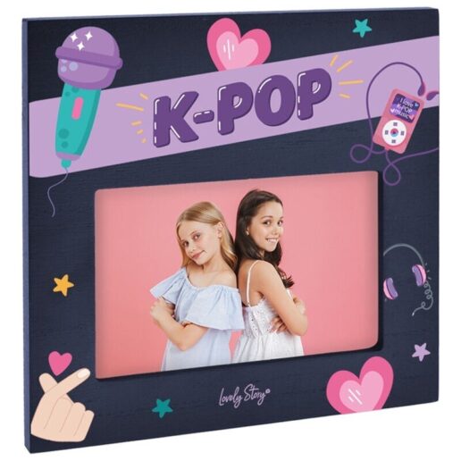 K-Pop Dark Blue photo frames