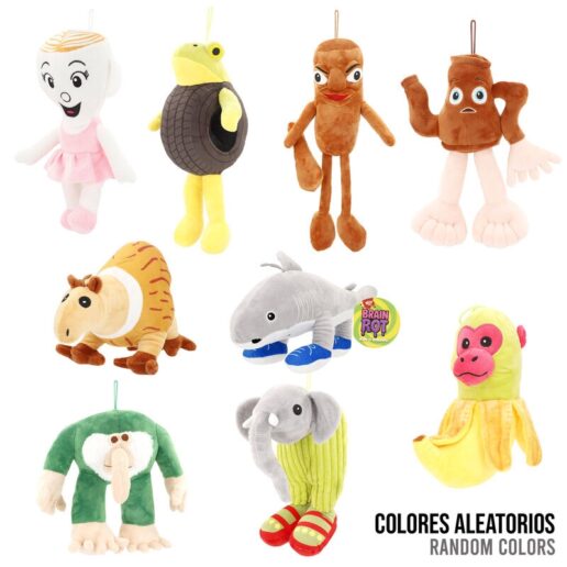 Italian Brainrot assorted plush toy hanger 25cm