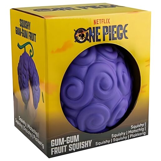 One Piece Gum-Gum Fruit Squishy figure 12cm