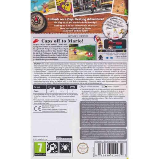 Super Mario Odyssey Nintendo Switch Nordic