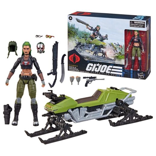 G.I. Joe Classified Series Cobra Zanya and Dreadnok Chameleon figure 15cm