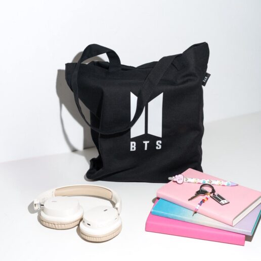 BTS logo bag