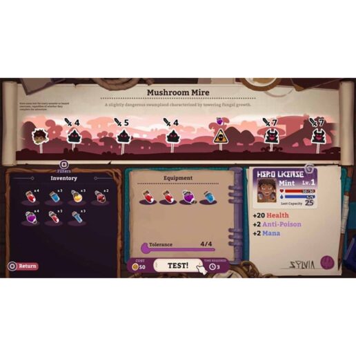 Potionomics Masterwork Edition Nintendo Switch IMPORT Multi-Language in game