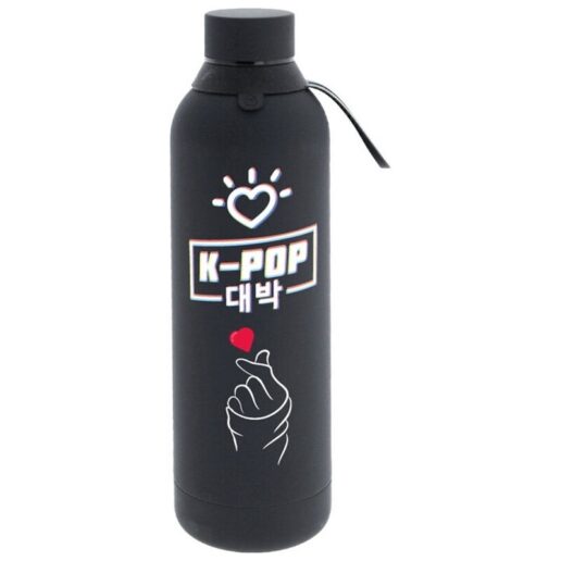 K-Pop Black thermal bottle 750ml