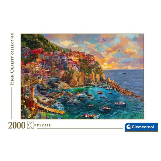 Painted Manarola puzzle 2000pcs