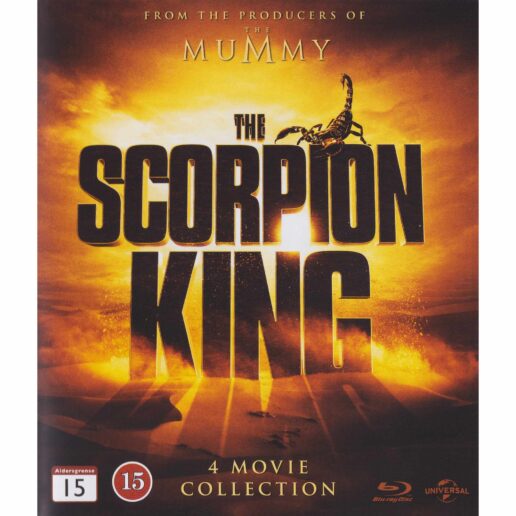 The Scorpion King 4 Movie Collection Blu-Ray (Begagnad)