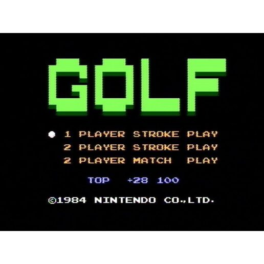 Golf Nintendo NES (Begagnad)