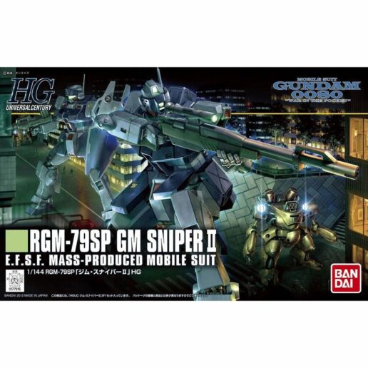 Mobile Suit Gundam HGUC 1/144 RGM-79SP GM Sniper II model kit figure