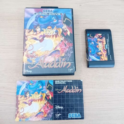 Disneys Aladdin Sega Mega Drive (Begagnad)