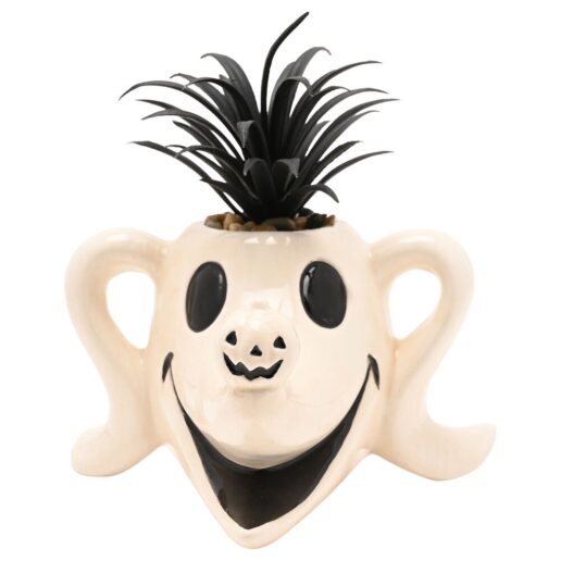 Disney Nightmare Before Christmas Zero planter with faux plant
