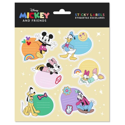 Disney Mickey and Friends premium adhesive labels