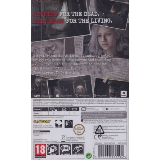Resident Evil 9 Requiem Lenticular Edition Nintendo Switch 2