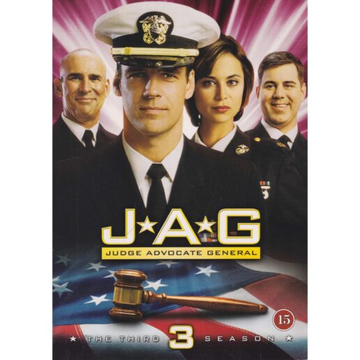 JAG - På heder och samvete The Third Season DVD (Begagnad)