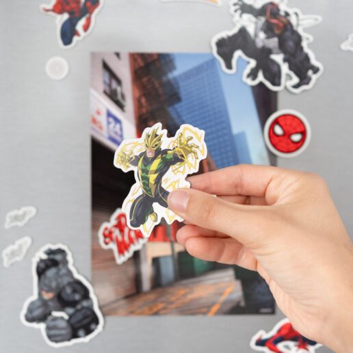 Marvel Spiderman set of die-cut magnets