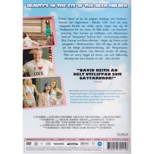 Bottoms Up DVD (Begagnad)