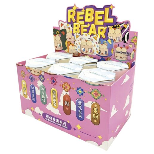 Rebel Bears Good Luck assorted keychain 8cm