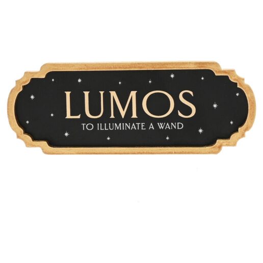Harry Potter Lumos sign