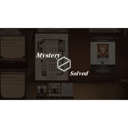 Staffer Case A Supernatural Mystery Adventure Nintendo Switch IMPORT