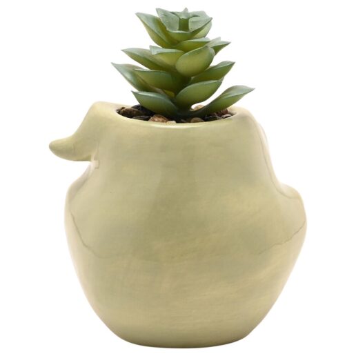 Disney Nightmare Before Christmas Oggie Boogie planter with faux plant
